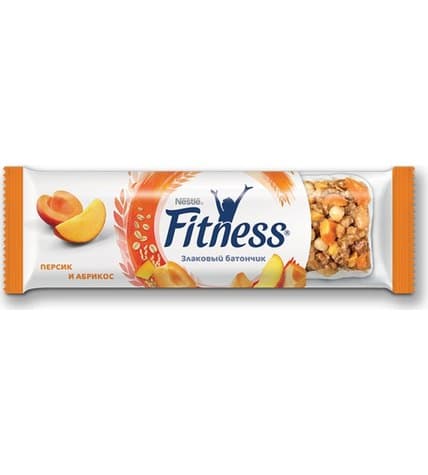Батончик Nestle Fitness со вкусом персика и абрикоса