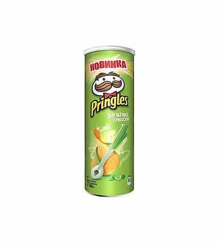 Чипсы Pringles картофельные Весенний лук