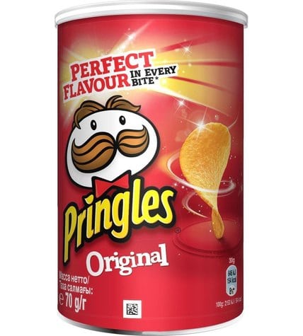 Чипсы Pringles Original картофельные 70 г