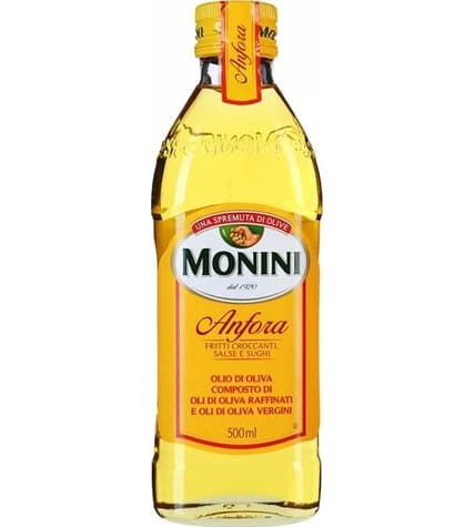 Оливковое масло Monini Anfora фильтрованное 0,5 л