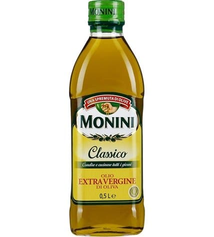Оливковое масло Monini Classico Extra Virgin нефильтрованное 0,5 л