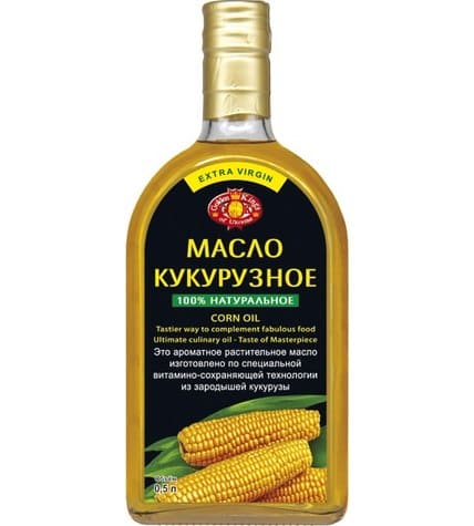 Кукурузное масло Golden Kings of Ukraine 0,5 л