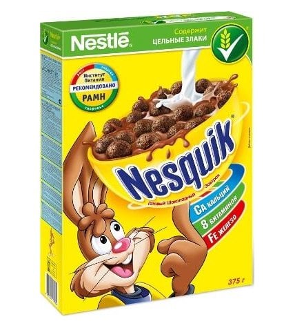 Готовый Nestle Nesquik Duo завтрак шоколадный