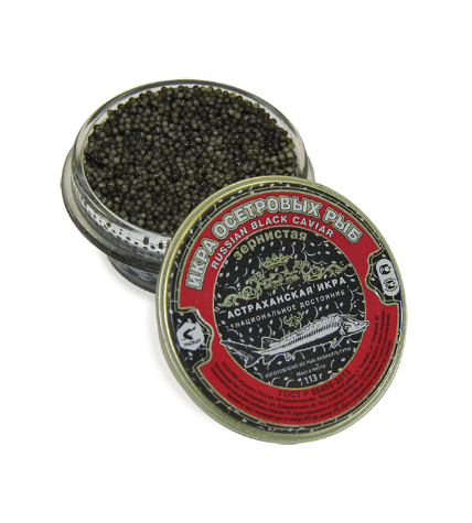 Икра стерляди Раскат зернистая 113 г купить