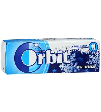 Жевательная резинка Orbit Winterfresh Зимняя свежесть