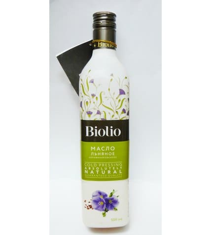 Льняное масло Biolio 0,5 л