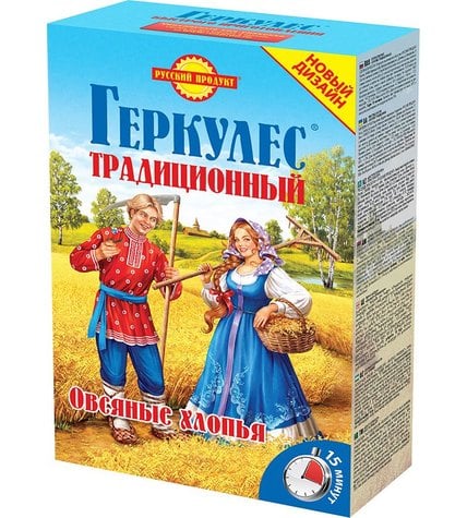 Овсяные хлопья Русский продукт Геркулес