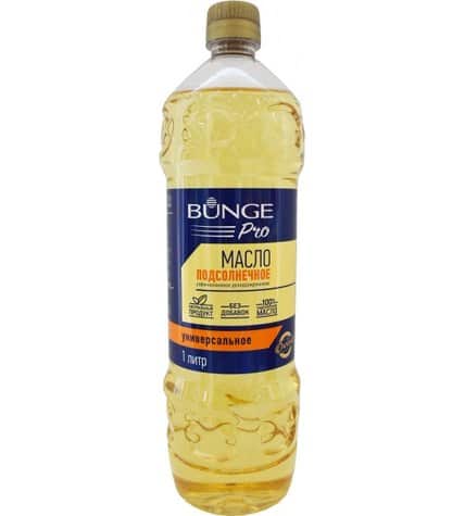 Подсолнечное масло Bunge Pro 1 л