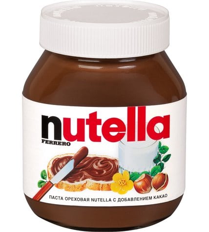 Паста Nutella ореховая с какао 180 г
