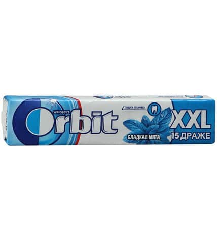 Жевательная резинка Orbit XXL сладкая мята