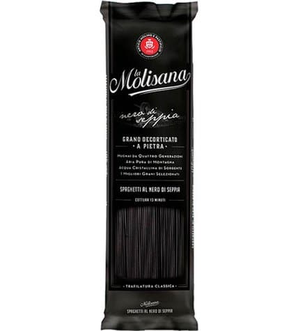 Спагетти La Molisana с чернилами черной каракатицы