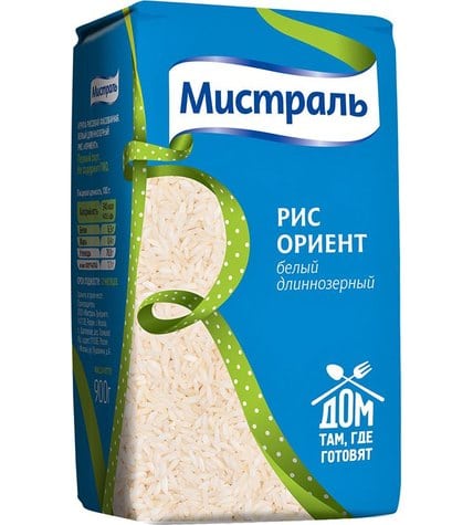 Рис Мистраль Ориент белый