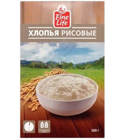 Fine Life рисовые хлопья