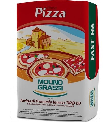 Мука Molino Grassi из мягких сортов пшеницы для пиццы