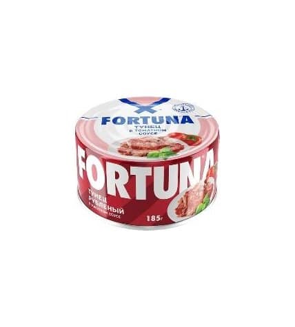 Тунец Fortuna рубленый в томатном соусе
