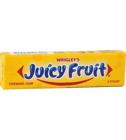 Жевательная резинка Wrigley's Juicy Fruit 5 стиков