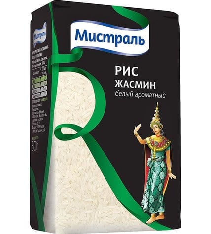 Рис Мистраль жасмин белый ароматный