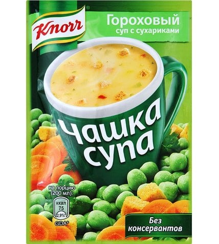 Суп Knorr гороховый с сухариками