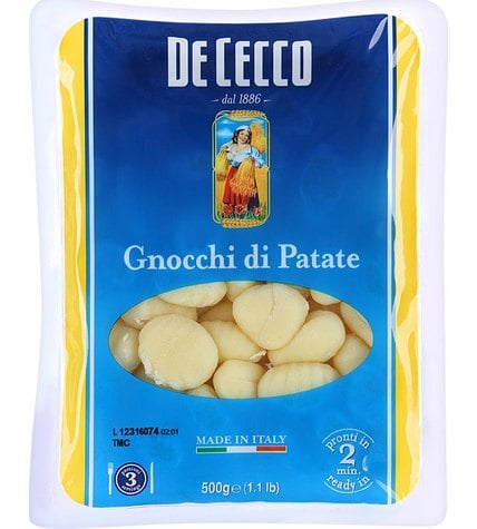Макаронные изделия De Cecco Gnocchi di Patate клецки ньокки картофельные