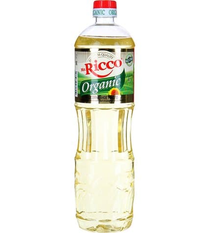 Подсолнечное масло Mr.Ricco Organic 1 л