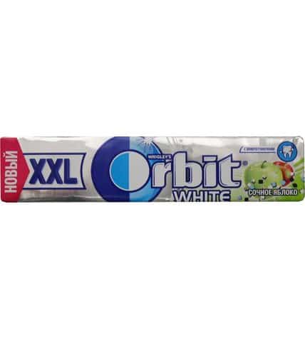 Жевательная резинка Orbit White ХХL сочное яблоко