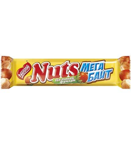 Шоколадный батончик Nuts Мегабайт