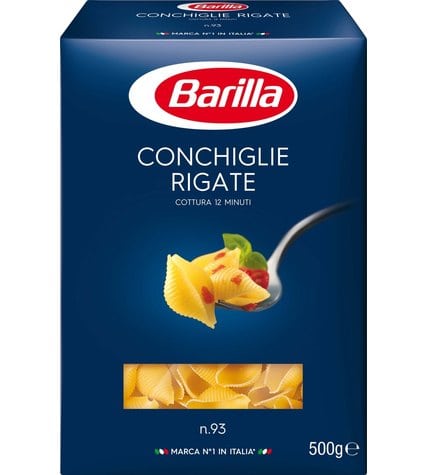 Макароны Barilla Conchiglie Rigate
