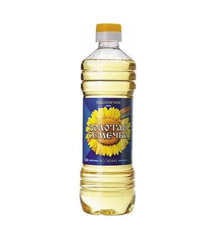 Подсолнечное масло Золотая Семечка рафинированное дезодорированное