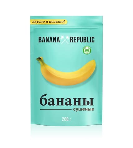 Бананы сушеные Banana Republic 200 г