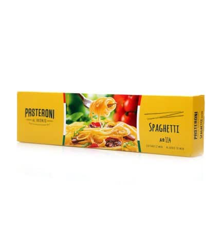 Макаронные изделия Pasteroni №114 спагетти группа А 450 г