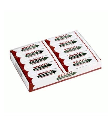 Жевательная резинка Wrigley's Spearmint Сладкая мята 13,6 г (30 шт)