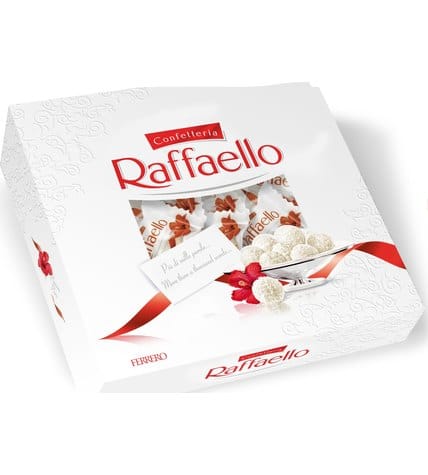 Конфеты Raffaello кокосовые с цельным миндальным орехом 240 г