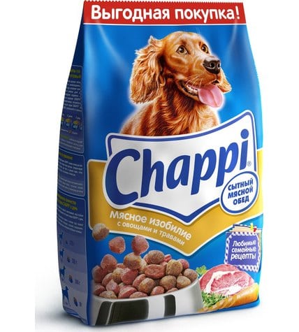 Корм для собак Chappi Мясное Изобилие сухой 2,5 кг