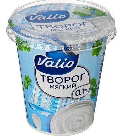 Творог Valio Мягкий обезжиренный 0,1% 340 г