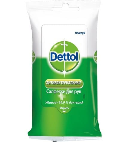 Салфетки Dettol Антибактериальные для рук