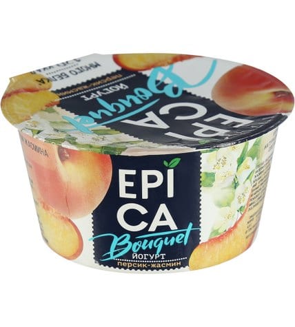 Йогурт Epica Bouquet персик-жасмин 4,8% 130 г