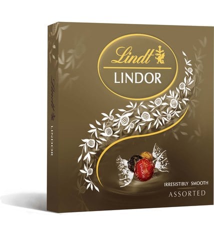 Набор конфет Lindor Lindt ассорти 125 г