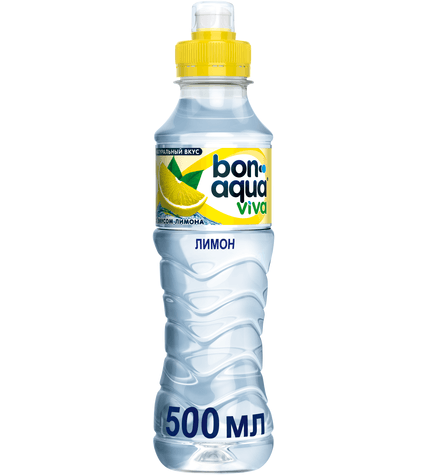 Напиток BonAqua Viva негазированный со вкусом лимона 0,5 л