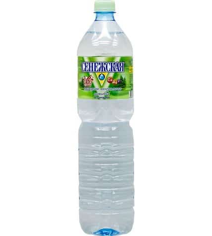 Вода минеральная Сенежская питьевая негазированная 1,5 л