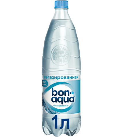 Вода минеральная BonAqua питьевая столовая негазированная 1 л