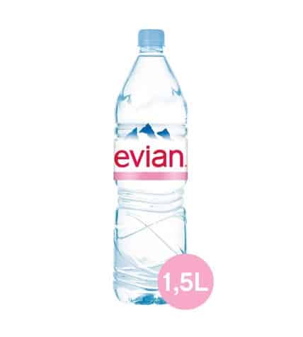 Вода минеральная Evian негазированная 1,5 л