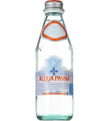 Вода минеральная Acqua Panna питьевая столовая негазированная 0,25 л