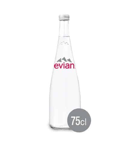 Вода питьевая Evian негазированная 0,75 л