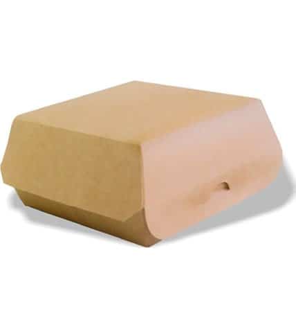 Коробка для бургера крафт 120Х120Х70 10 шт