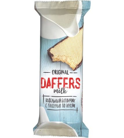 Вафли Daffers со вкусом молока 33 г