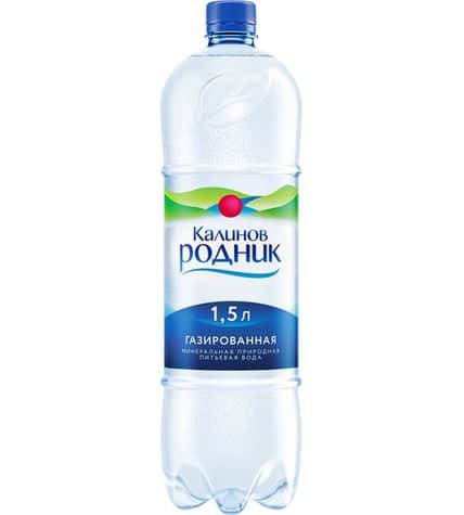 Вода Калинов Родник питьевая газированная 1,5 л