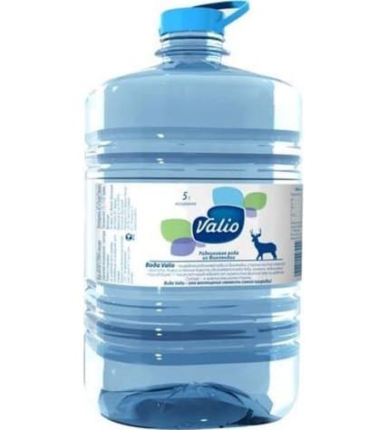 Вода питьевая Valio родниковая негазированная столовая 5,1 л