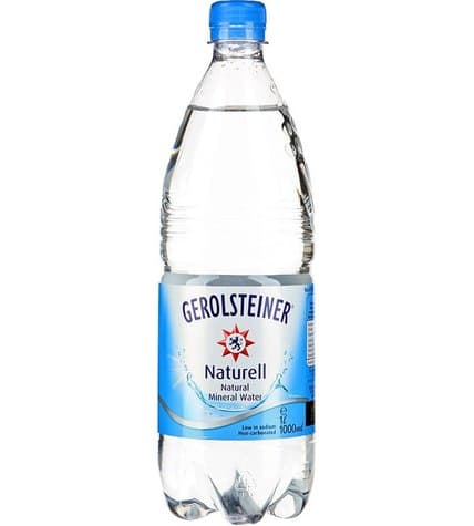 Вода минеральная Gerolsteiner Naturel питьевая негазированная столовая 1 л