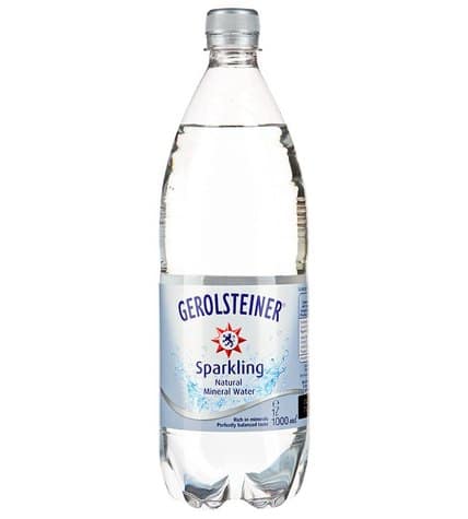 Вода минеральная Gerolsteiner Sparkling питьевая газированная лечебно-столовая 1 л