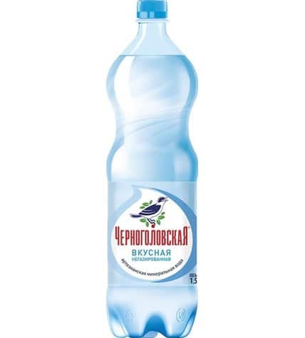 Вода питьевая Черноголовская артезианская негазированная столовая 1,5 л в пластиковой бутылке